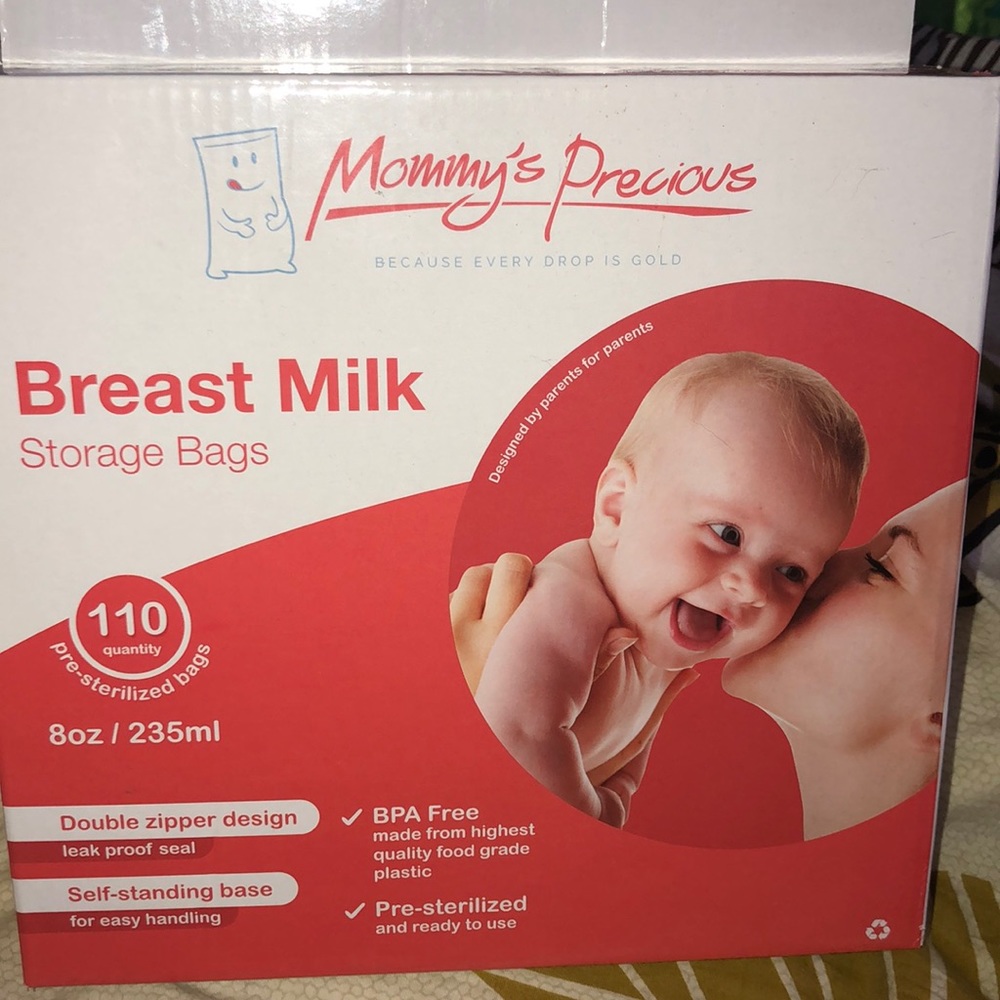 Breast milk bags
